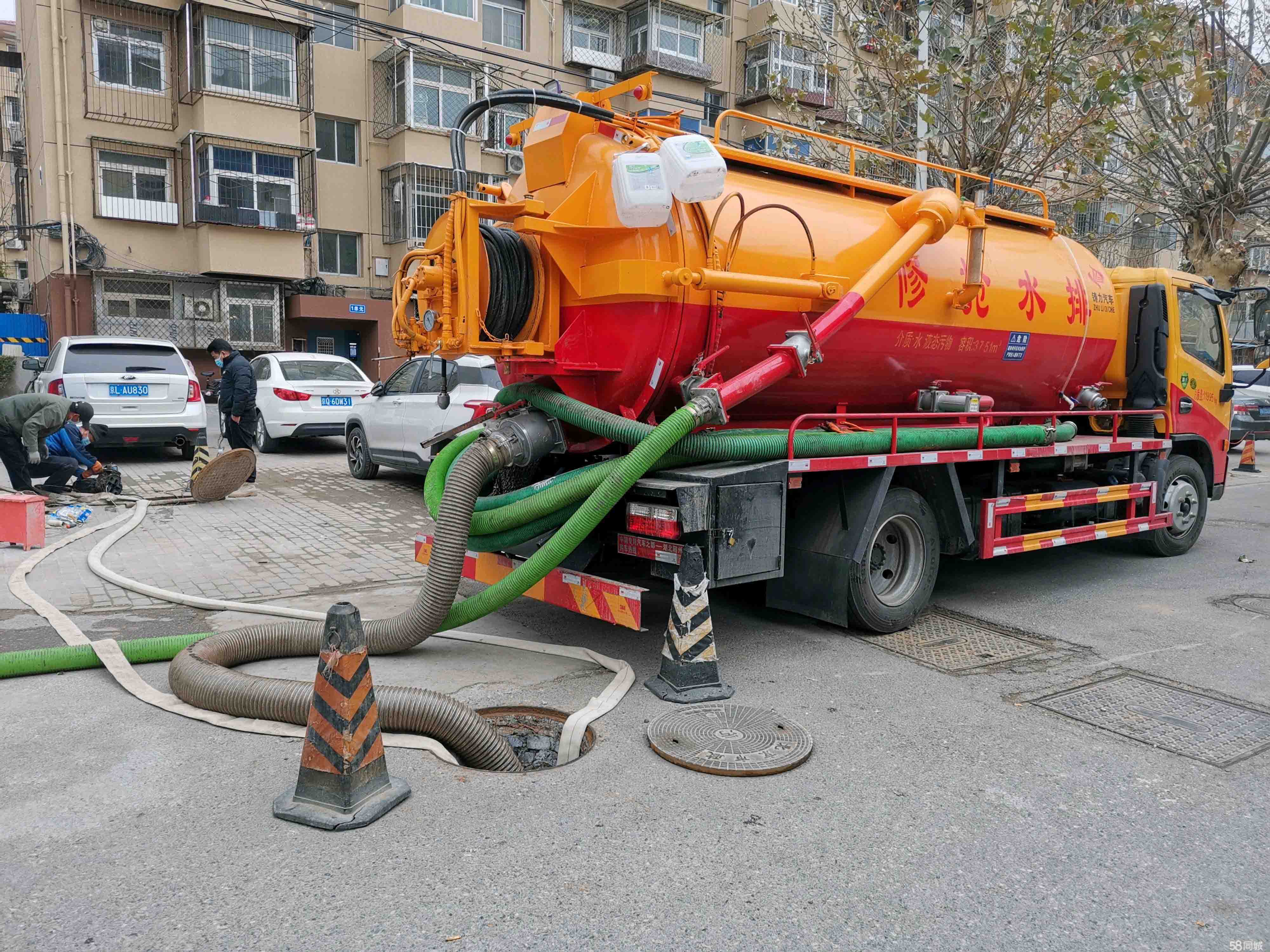 石首抽粪吸污